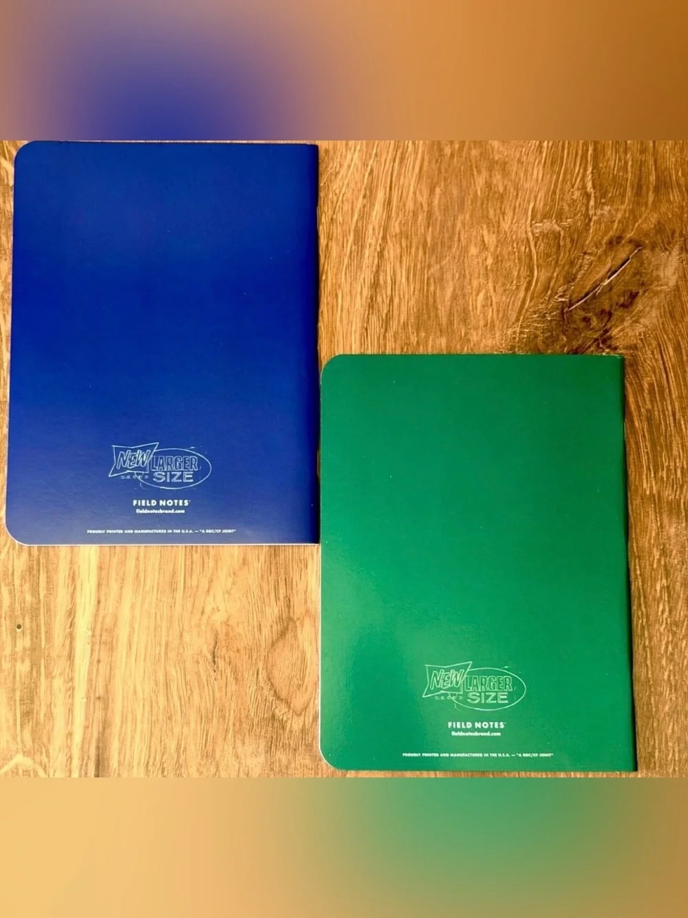 Field Notes notebooks white